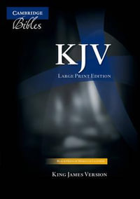 KJV Large Print Text Bible, Black French Morocco Leather, KJ653 : T - Cambridge University Press