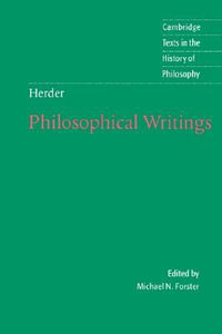 Moses Mendelssohn : Philosophical Writings - Moses Mendelssohn