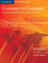 Company to Company Student's Book : Company to Company - Andrew Littlejohn