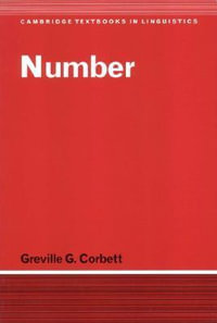 Number : Cambridge Textbooks in Linguistics - Greville Corbett