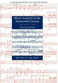 Music Analysis in the Nineteenth Century : Volume 2, Hermeneutic Approaches - Ian Bent