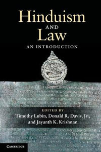 Hinduism and Law : An Introduction - Timothy Lubin