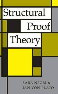 Structural Proof Theory - Sara Negri