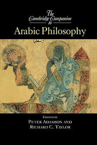 The Cambridge Companion to Arabic Philosophy : Cambridge Companions to Philosophy (Hardcover) - Peter Adamson