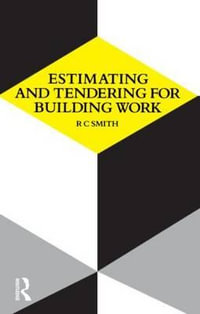 Estimating and Tendering for Building Work : Longman Technician - Ronald Carl Smith