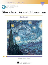 Standard Vocal Literature : Baritone - Richard Walters