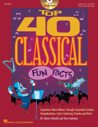 Top 40 Classical Fun Facts : Experience Music History Through Articles, Dramatizations, Active Listening, Puzzles and More! - Tom Anderson