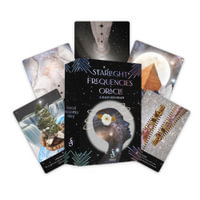 Starlight Frequencies Oracle : The knowledge you seek is seeking you (44 Full-Color Cards and 60-Page Guidebook) - Leah Shoman