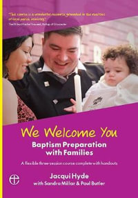 We Welcome You : Baptism Preparation with Families - Jacqui Hyde