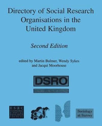 Directory of Social Research - Martin Bulmer