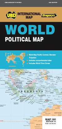 World Political Map 160 16th Ed (December 2016 New Release) - UBD Gregory's