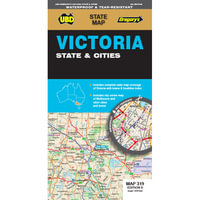 Victoria State & Cities Map 319 (waterproof) : 9th Edition - UBD Gregory's