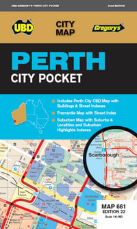 Perth City Pocket Map 661 : 22nd Edition - UBD Gregory's