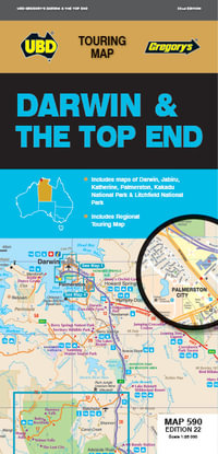 Darwin & the Top End Map 590 22nd ed : City Map - UBD Gregory's