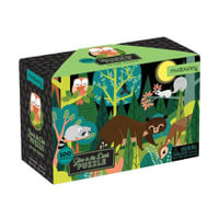 In the Forest Glow in the Dark Puzzle : 100-Piece Jigsaw Puzzle - Mudpuppy