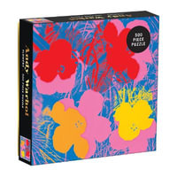 Andy Warhol Flowers : 500 Piece Jigsaw Puzzle - Sarah McMenemy