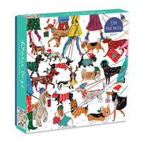 Winter Dogs : 500-Piece Jigsaw Puzzle - Galison