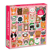 Festive Furballs - Puzzle : 500-Piece Jigsaw Puzzle - Liza Lewis