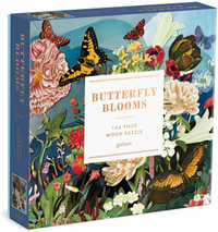 Butterfly Blooms - Wood Puzzle : 144-Piece Jigsaw Puzzle - Ben Giles