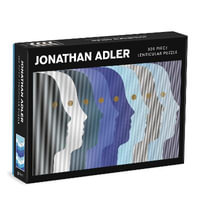 Jonathan Adler Atlas - Lenticular Puzzle : 300-Piece Jigsaw Puzzle - Galison