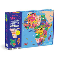 Map of Africa 70 Piece Geography Puzzle - Mudpuppy