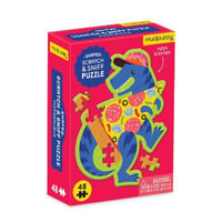 Pizzasaurus 48 Piece Mini Scratch & Sniff Puzzle - Mudpuppy