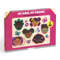 My Hair, My Crown Wooden Tray Puzzle - Mudpuppy