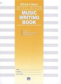 10 Stave Music Writing Book - Morton Manus