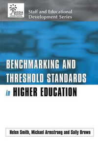 Benchmarking and Threshold Standards in Higher Education : Seda - Michael (University of Northu Armstrong