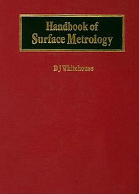 Handbook of Surface Metrology - David J. Whitehouse