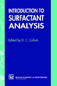 Introduction to Surfactant Analysis - D.C. Cullum