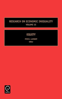 Equity : Research on Economic Inequality - Peter J. Lambert