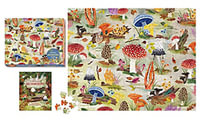 Mushrooms - Puzzle : 500-Piece Jigsaw Puzzle - Meg Madden