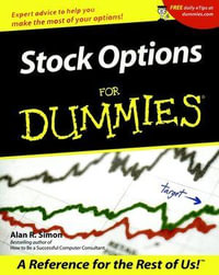 Stock Options For Dummies : For Dummies - Alan R. Simon