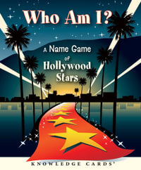 Who Am I? A Name Game Of Hollywood Stars Knowledge Cards - Jeff Burkhart