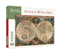 Antique World Map - Puzzle : 1000-Piece Jigsaw Puzzle - Henricus Hondius