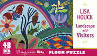 Landscape With Visitors : 48 Piece Floor Puzzle - Lisa Houck