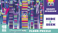 Hide & Seek : 48 Piece Floor Puzzle - Shanti Sparrow