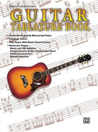 Guitar : Tablature Book - Alfred Publishing