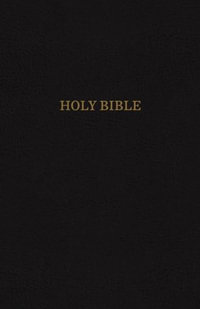 KJV Reference Bible Indexed Red Letter Edition [Giant Print, Black] : Holy Bible, King James Version - Thomas Nelson