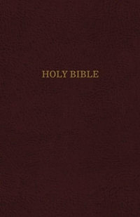 KJV Reference Bible Personal Size Red Letter Edition [Giant Print, Burgundy] - Thomas Nelson