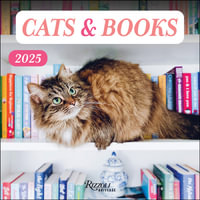 Cats & Books 2025 Wall Calendar - Rizzoli Universe