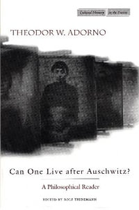 Can One Live after Auschwitz? : A Philosophical Reader - Theodor Adorno