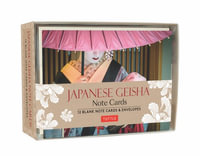 Japanese Geisha Note Cards : 12 Blank Note Cards & Envelopes (6 x 4 inch cards in a box) - Tuttle Studio