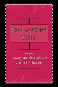 Explanatory Style - Gregory McClell Buchanan