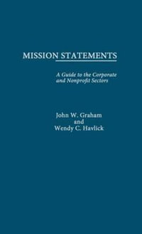 Mission Statements : Garland Reference Library of Social Science - John W. Graham