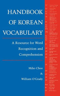 Choo : Handbk of Korean Voc Paper - Miho Choo