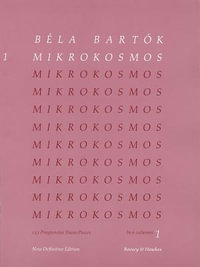 Mikrokosmos Volume 5 (Pink) : 153 Progressive Piano Pieces - Bela Bartok