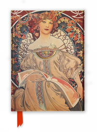 Mucha's Reverie  - Foiled Lined Journal : Hardcover - Flame Tree