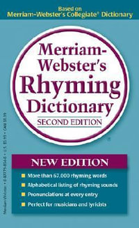 Merriam-Webster's Rhyming Dictionary - Merriam-Webster